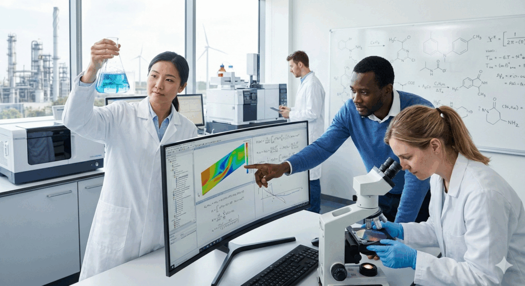 【26年秋卒・27年春卒　化学・化学工学・材料・環境・数学・物理専攻】サイエンスと数理の力で、持続可能な未来をデザインするエンジニア募集　外国人留学生採用