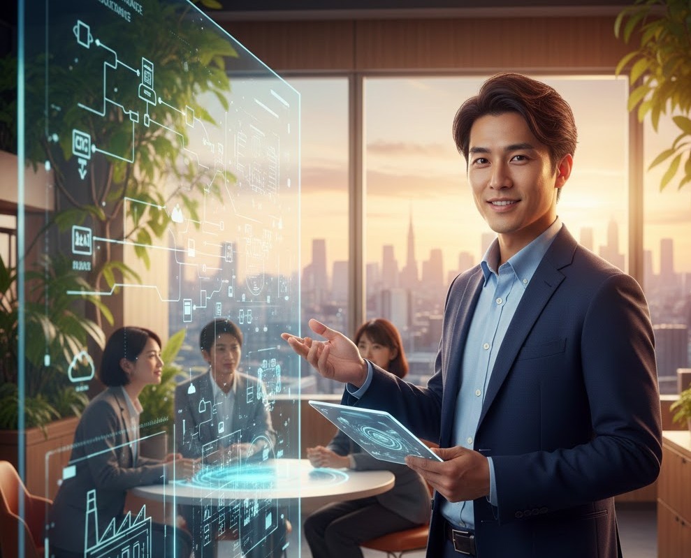 【27卒採用 富士通グループ 文理不問 外国人留学生採用】世界に誇るJAPANクオリティ!グローバルな感性で、製造業のDXを加速するコンサルティング営業