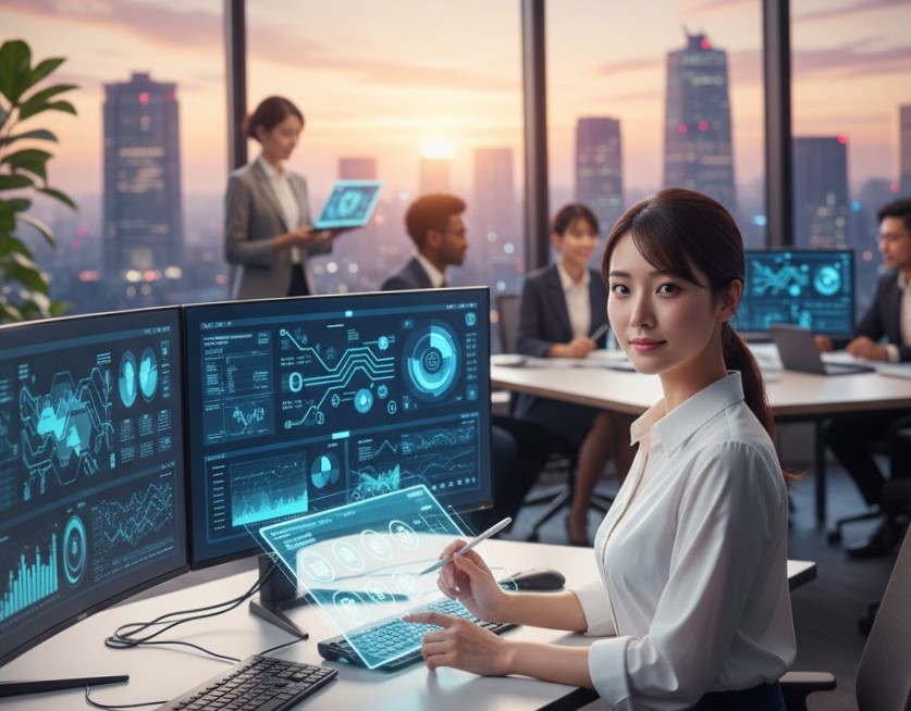 【27卒採用　富士通グループ 文理不問　外国人留学生採用】大阪勤務：デジタルの活用×チーム連携　論理的思考で社内業務を効率化！　　