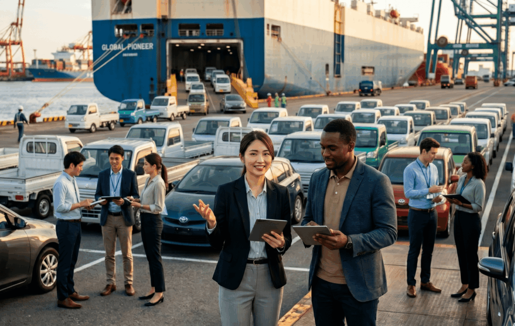 【日本語×英語】日本の車を世界へ/グローバル営業職/月収35万~/外国人採用