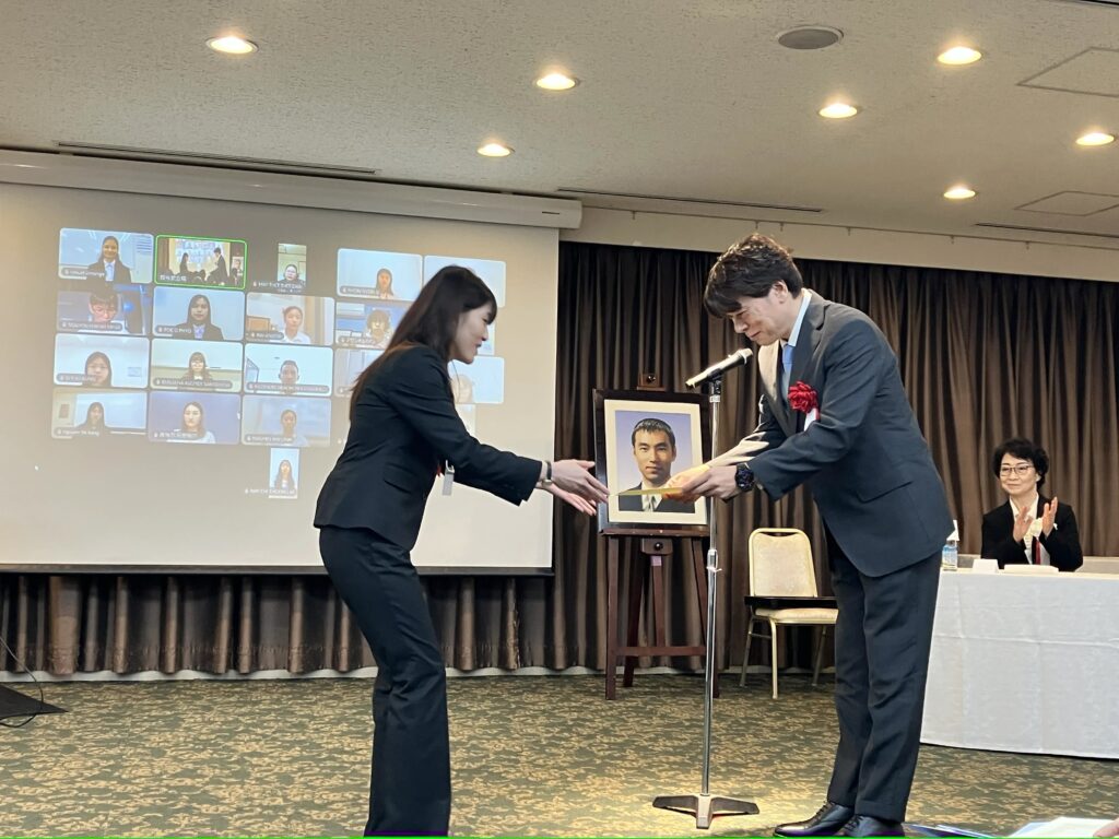 LSHアジア奨学会「第25回奨学金授与式」にて弊社奨学金を授与しました